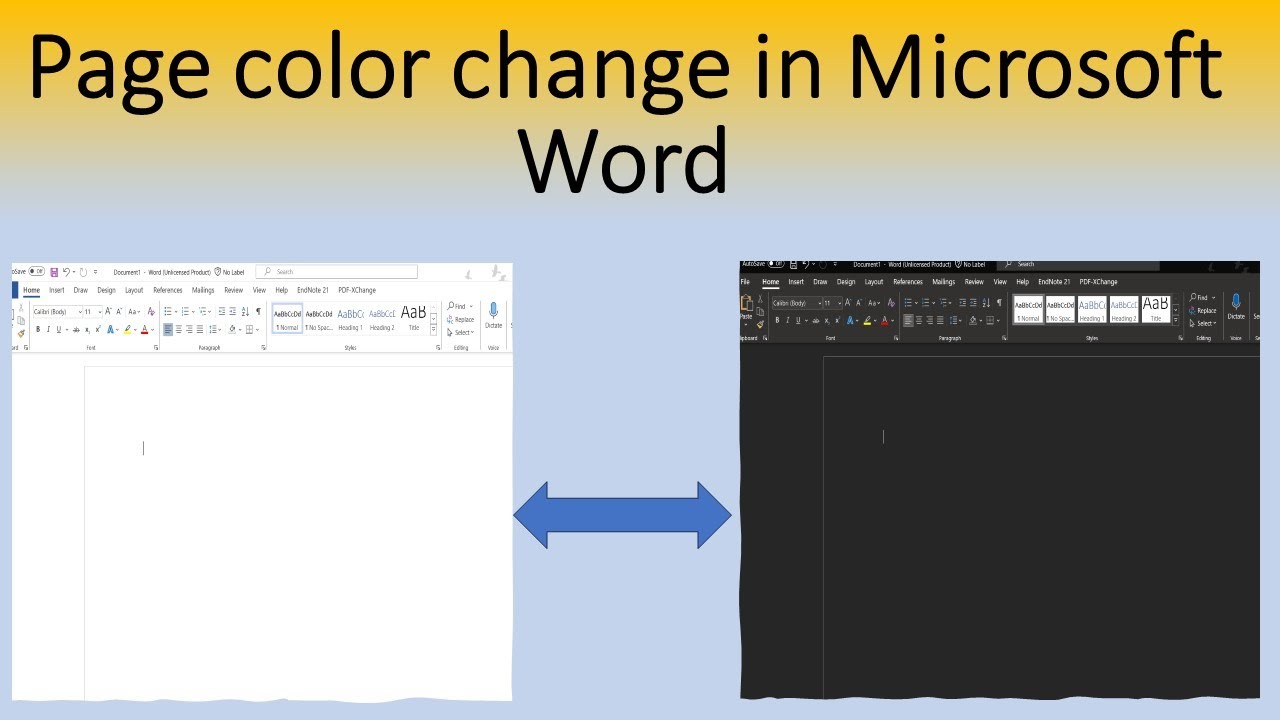 How to change page color in Microsoft - Maxresdefault