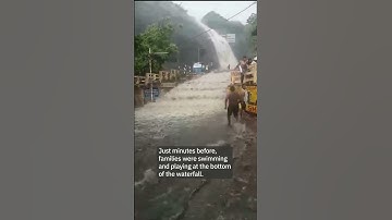 Deadly Flash Flood  At Popular  Waterfall
