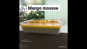 mango mousse cake