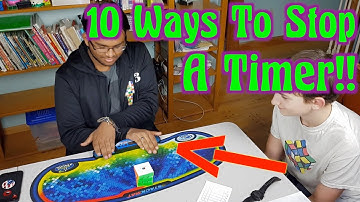 10 Ways to Stop a Timer! | ft. TheDudeCubed
