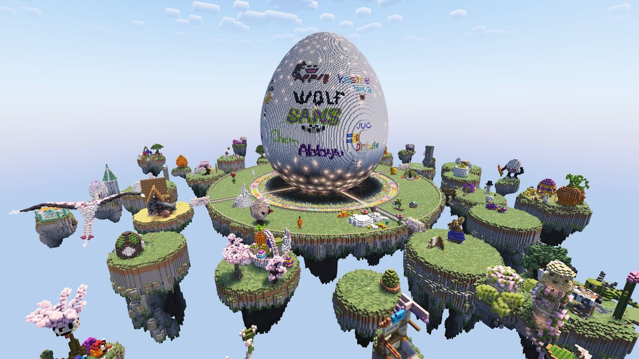 Minecraft Build Timelapse 24: Easter 2025 - YouTube
