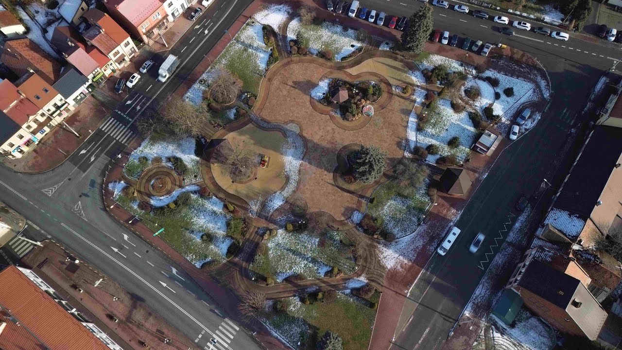 Szczucin z lotu ptaka (4k)