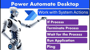 Power Automate Desktop - System Actions