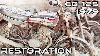 RESTORATION  Honda CG125 1979s Model