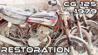 RESTORATION Honda CG-125 1979s Model