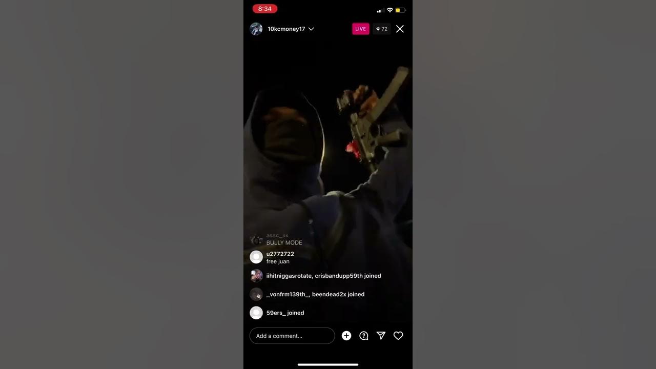 BandoKD & KcMoney Shooting A Video With Draco’s & Switches In Public