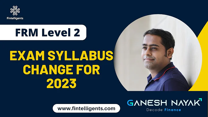 FRM L2 Exam Changes 2023 | WhatsApp +91 9819137880 #frm #frmexam
