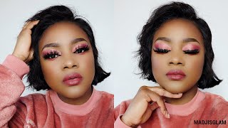 MAQUILLAGE DE FETE  SIMPL A REALISER - PEAU NOIRE - DECEMBRE 2020 5