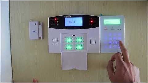 eMastiff G2B Wireless password keypad alarm system 433 MHz matches your G2B system