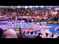 Demonstration kukkiwon taekwondo di gor popki