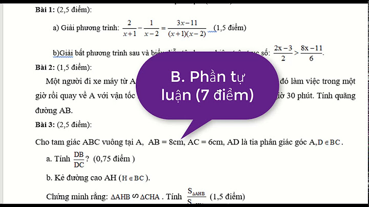 Đề kiểm tra học kỳ 2 toán 8