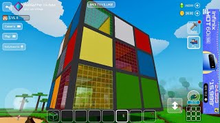 Block Craft 3D: Crafting Gameplay #5255 | Rainbow 🌈 Cube House 🏠  screenshot 3