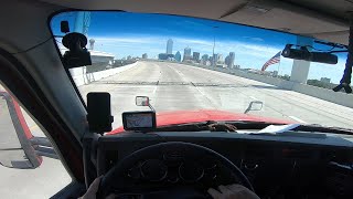 Truckin' through Dallas.  A day in the life of a trucker...