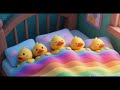 Five Little Ducks Sleep in Rainbow Blankets | Bedtime Nursery Rhymes & Kids Songs