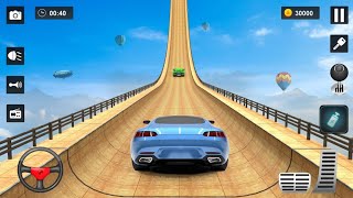 Crazy Ramp Car  Stunts Racing 2024 - Impossible GT Car Mega Tracks Simulator 3D- Android Gameplay screenshot 5