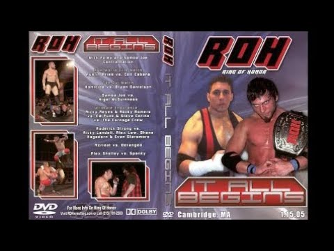RING OF HONOR (ROH) IT ALL BEGINS - CAMBRIDGE, MA, 01.15