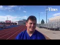 Canutillo football player Erick Lopez talks football