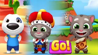 My Talking Tom Friends Squid Game v Hank v Tom v King Tom v Prehistoric Tom Gameplay