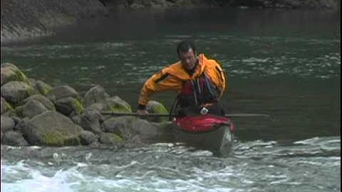 Getting in and out of Sea Kayaks