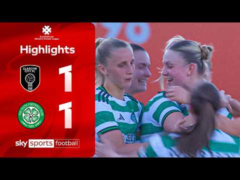 A goal AND red card for Celtic\u0027s Chloe Craig! 🤯🟥 | Glasgow City 1\u002D1 Celtic | SWPL Highlights