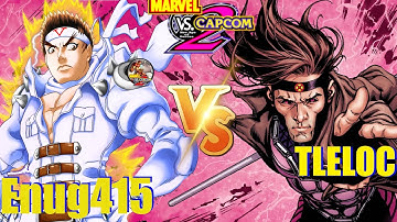 MvC2 Mvci Umvc3 Tleloc vs Enug415 (Low Mid Tiers) pt 1