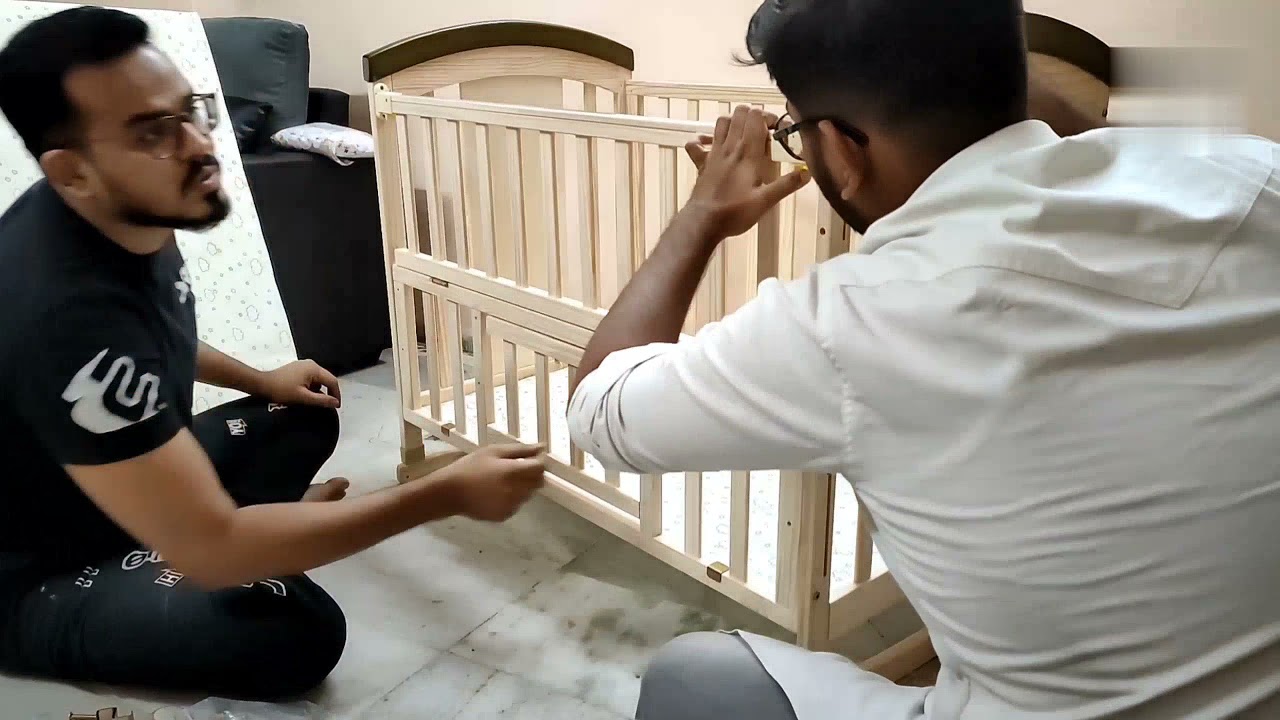 Must have product For Baby. Unboxing of Baby cot /crib. Baby Teddy Crib. No 1 Selling Product In COT