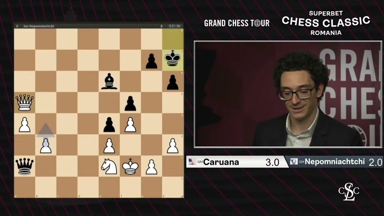 Caruana wins Superbet Chess Classic Romania