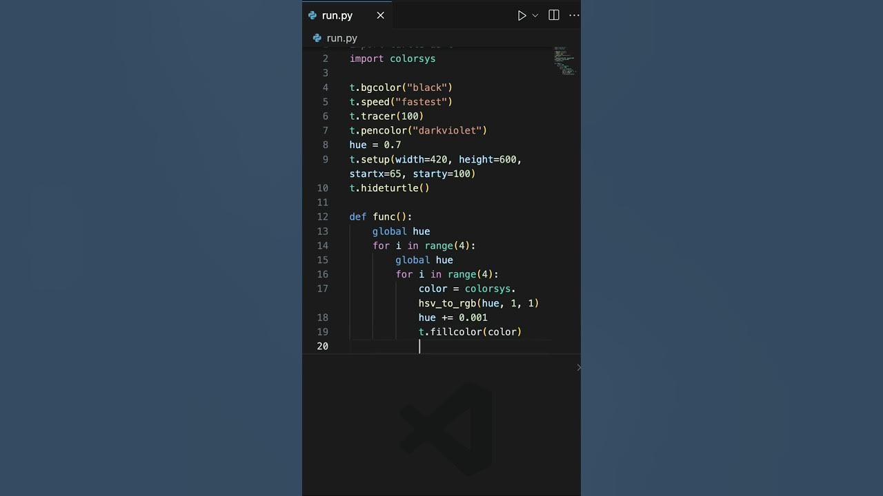 Mesmerizing Python Graphic Design #programming #coding #python - YouTube