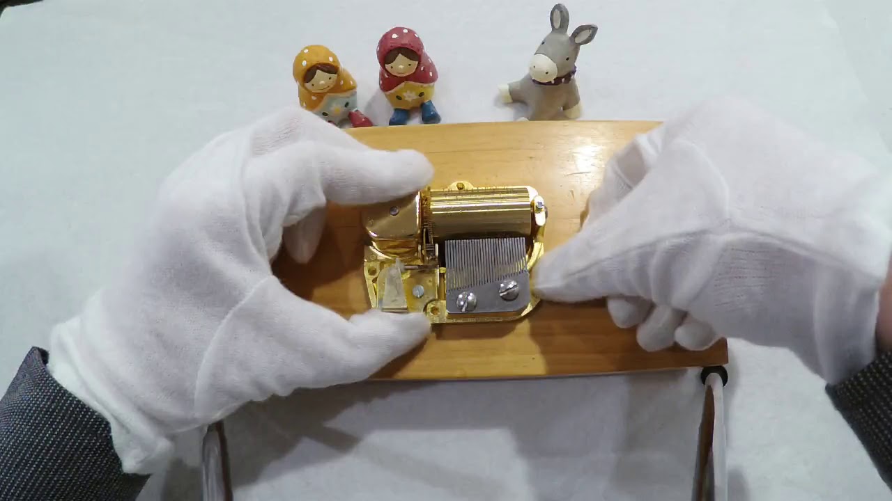 グリーンスリーブス【G9】 30弁オルゴール 生録音 日本電産サンキョー