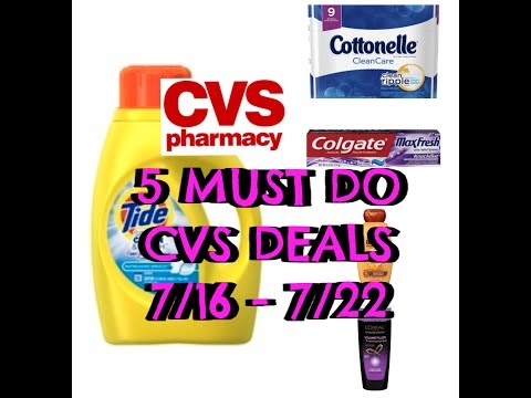 5 CVS MUST DO DEALS 7/16 – 7/22 | CHEAP TOOTHPASTE & SHAMPOO