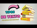 Tipos de Textos y su Intención Comunicativa
