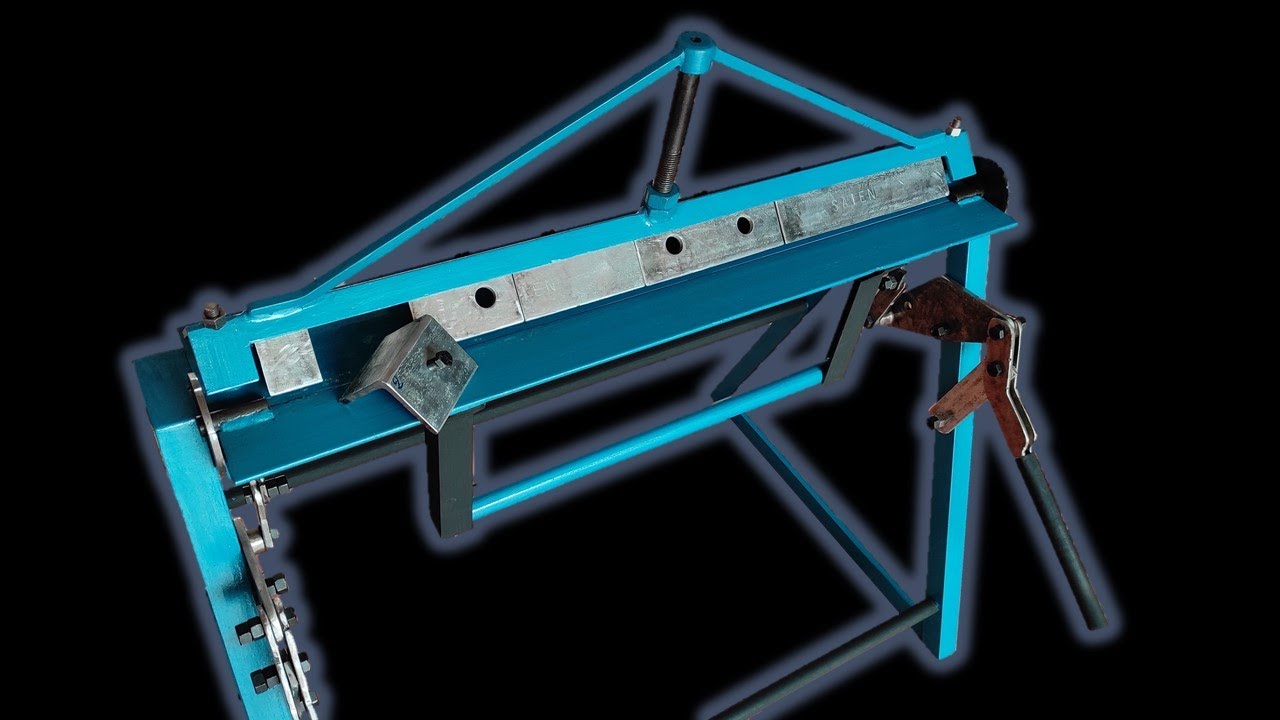 "Святая святых мастерской" Лучший и самый совершенный листогиб для домашнего производства.