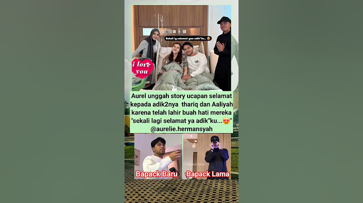 Ucapan selamat Aurel untuk Aaliyah dan thariq #aurelhermansyah #aaliyah
