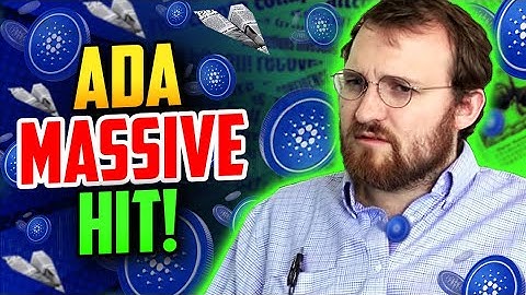 ADA Takes Massive HIT | Cardano Founder