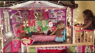 Decorating American Girl Doll House for Christmas I decorated my American Girl Doll House for Christmas. Come with me as I shop for and decorate my doll house. ♥ Subscribe to my