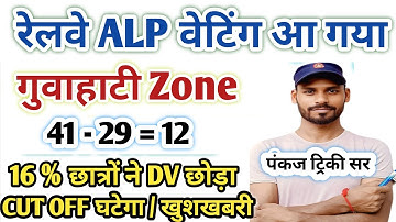 Railway ALP 2nd DV Guwahati Zone Analysis || ALP Joining Letter /Panel /Medical Process Review 