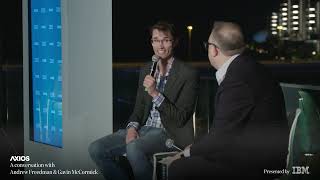 Climate TRACE Co-Founder Gavin McCormick at Axios House for COP28