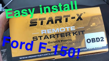 Start - X Remote Start Install - Ford F-150