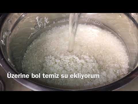Pirinç Unu Nasıl Yapılır? / Sweet Rice Flour / Pirinç Keki İçin Un Hazırlama