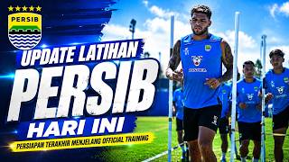 UPDATE TERBARU PERSIB HARI INI! 👀 ADA YANG BARU DI LATIHAN JELANG  TRAINING ACL 2