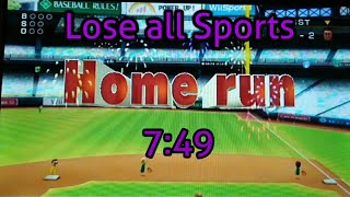 [Former WR] Wii Sports Lose all Sports Speedrun completed in 7:49