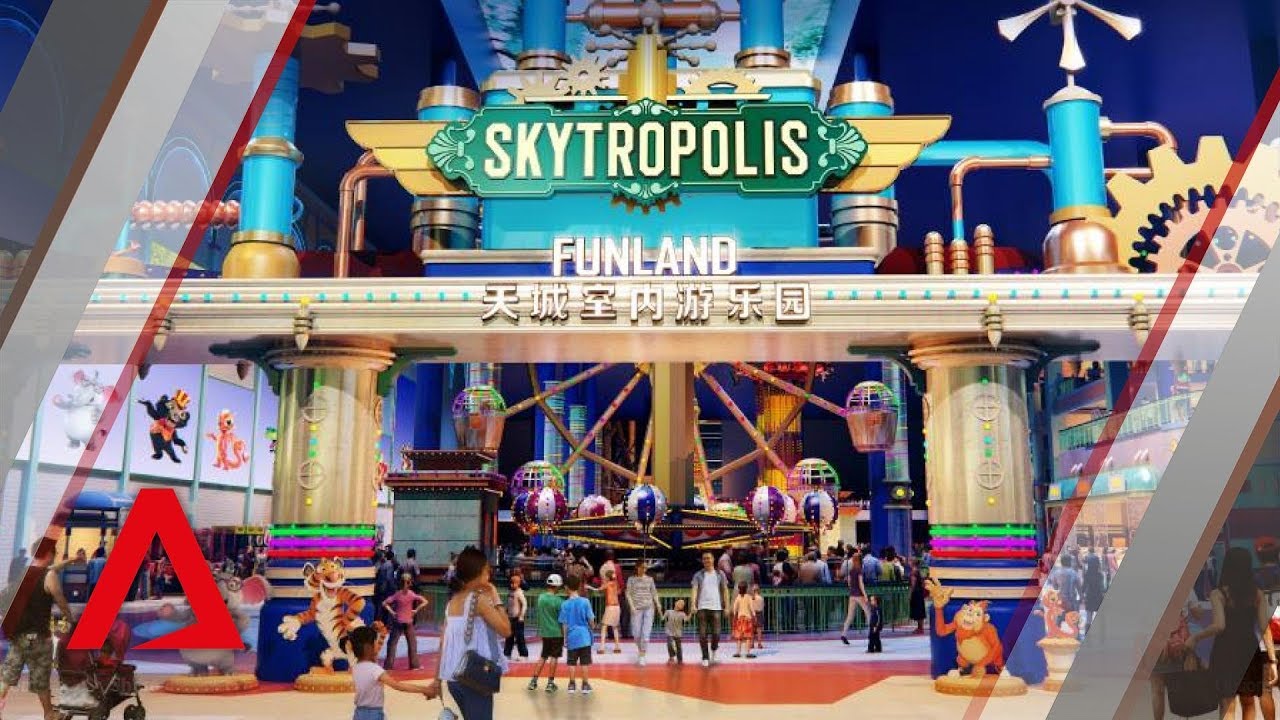 Genting Highlands' new indoor theme park Skytropolis Funland - YouTube