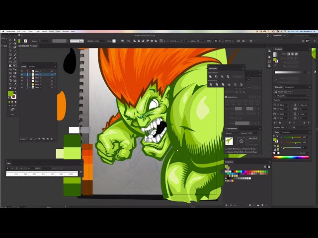 The art of Blanka, from @Capcom_Unity's Street Fighter II Turbo! [The Video  Game Art Archi…