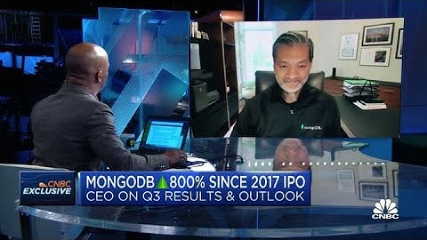 MongoDB CEO on the importance of 