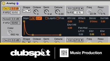 Ableton Live 9 Tutorial: How to Create Electronic Dance Music Synth Leads w/ Analog