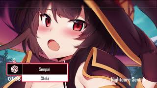 Nightcore - Senpai (Lyrics) [Shiki]