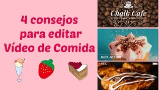 4 consejos para hacer vídeos de comida: grabación, edición, etc. screenshot 3