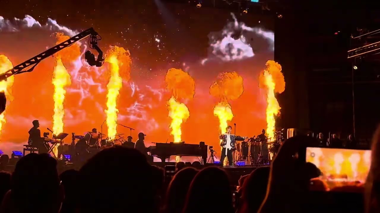 @DimashQudaibergen_official  Singing Love’s Not Over Yet at Madison Square Garden NYC