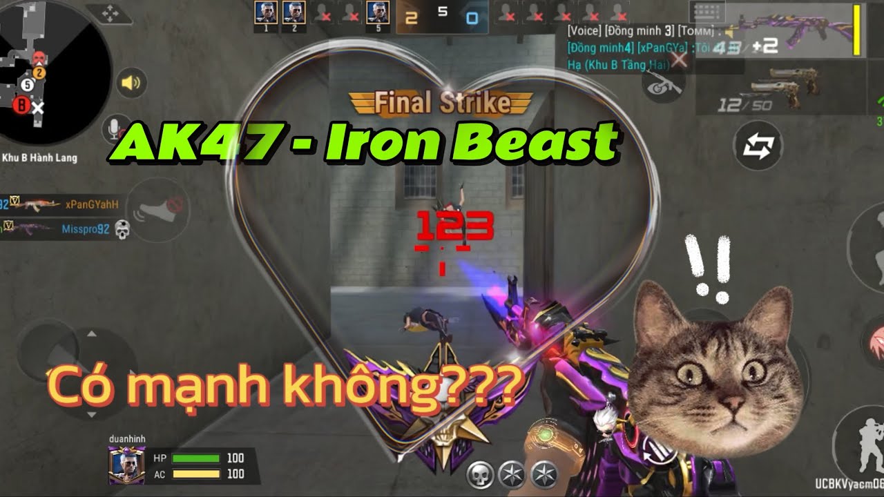 Hinh CFL - AK47 Iron beast mang vào c4 có bá hay không ??🤔