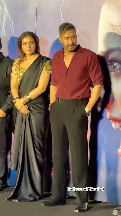 Trending Couple #ajaydevgan & #kajol Together At Event ❤️😊 #ytshorts #trendingshorts #shorts
